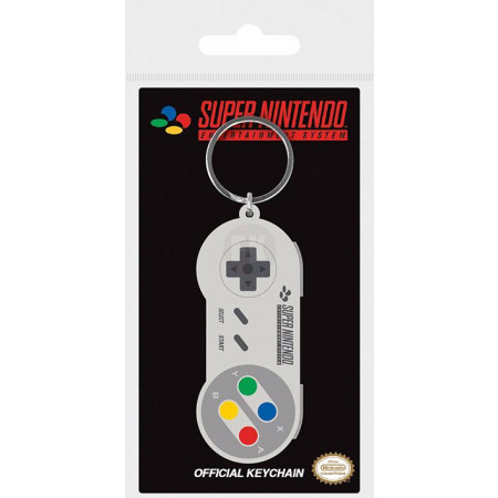Nintendo Rubber klúčenka SNES Controller 6 cm